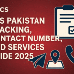TCS Pakistan Tracking, Contact Number, and Services Guide 2025