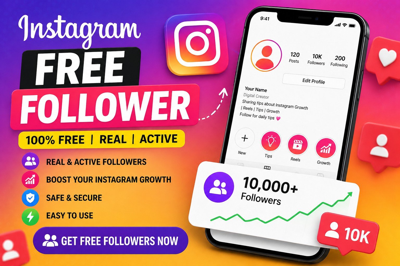 Instagram Free Followers